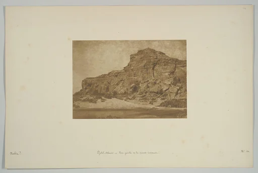 Djebel-Aboucir - Rive gauche de la Seconde Cataracte