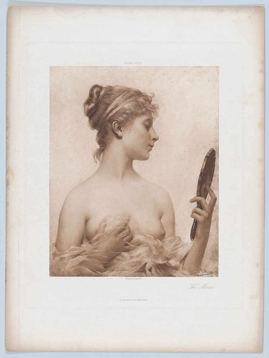 The Mirror — Goupil & Co.|D. Appleton & Co.|Jules Aviat