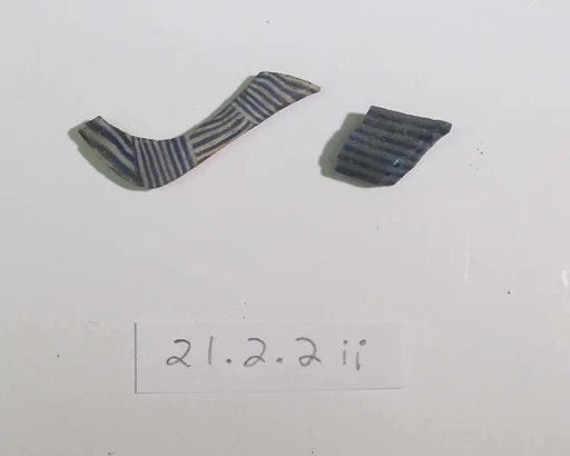 Inlay from shrine: Wig fragment