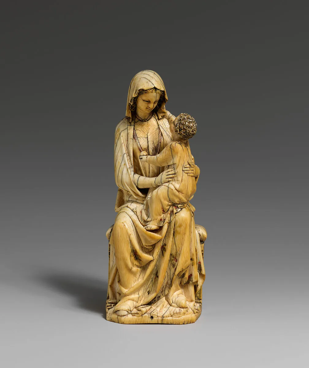 Enthroned Virgin and Child — Unknown
