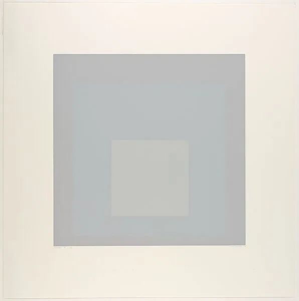 Nacre from Soft Edge–Hard Edge portfolio — Josef Albers