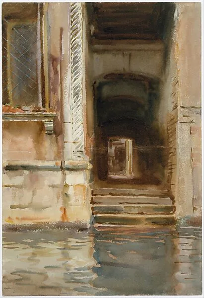 Venetian Passageway — John Singer Sargent