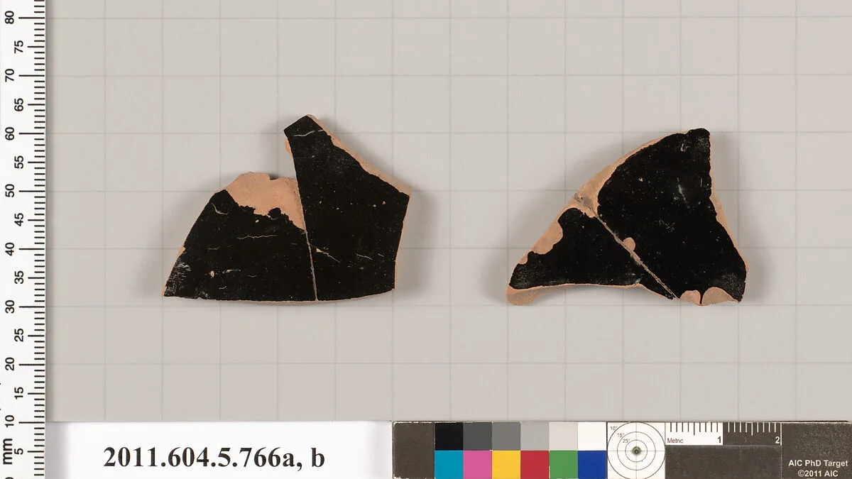 Terracotta fragments of kylikes (drinking cups) — Unknown