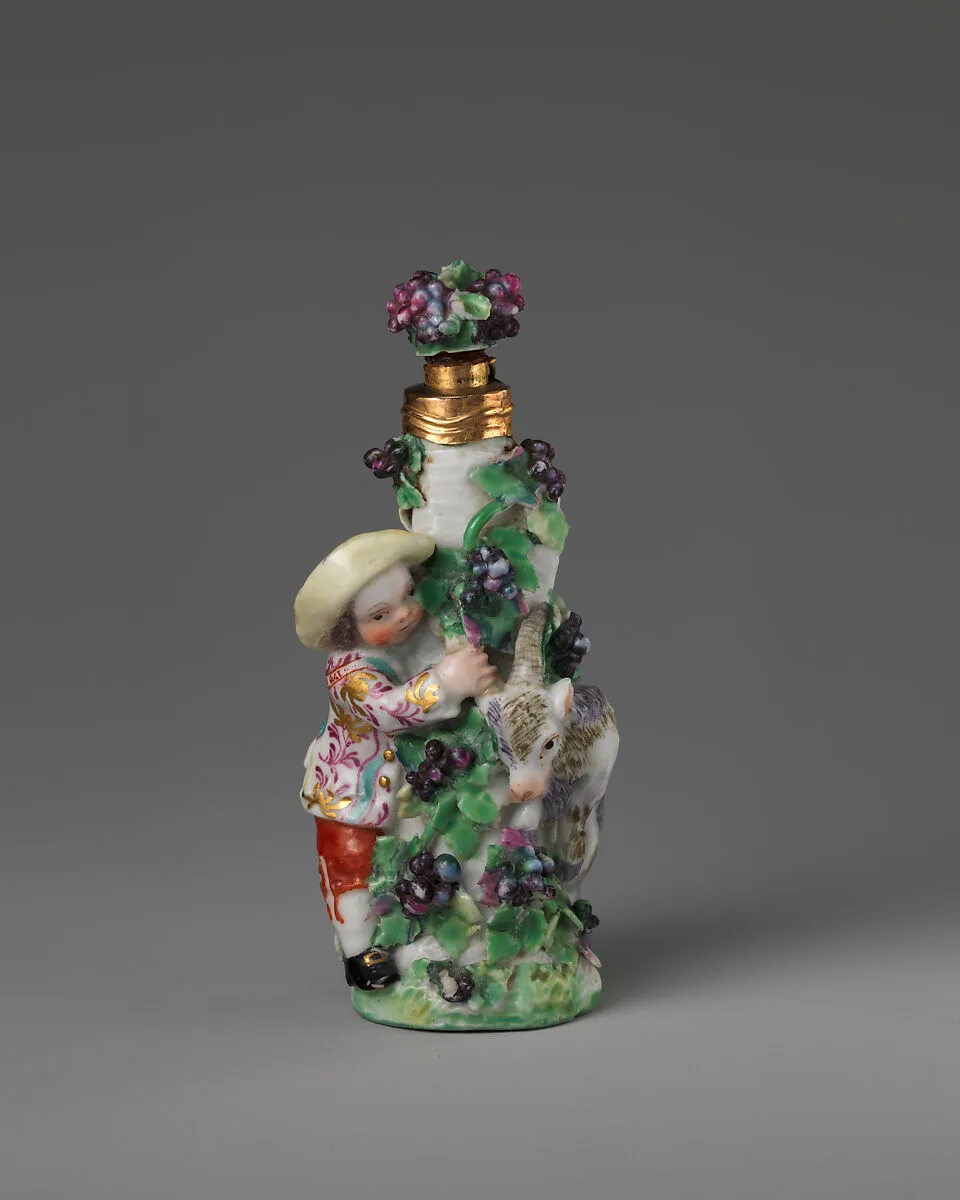 Boy with goat — Chelsea Porcelain Manufactory
