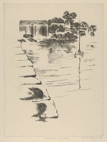 Vacation Country — Louis Lozowick|WPA
