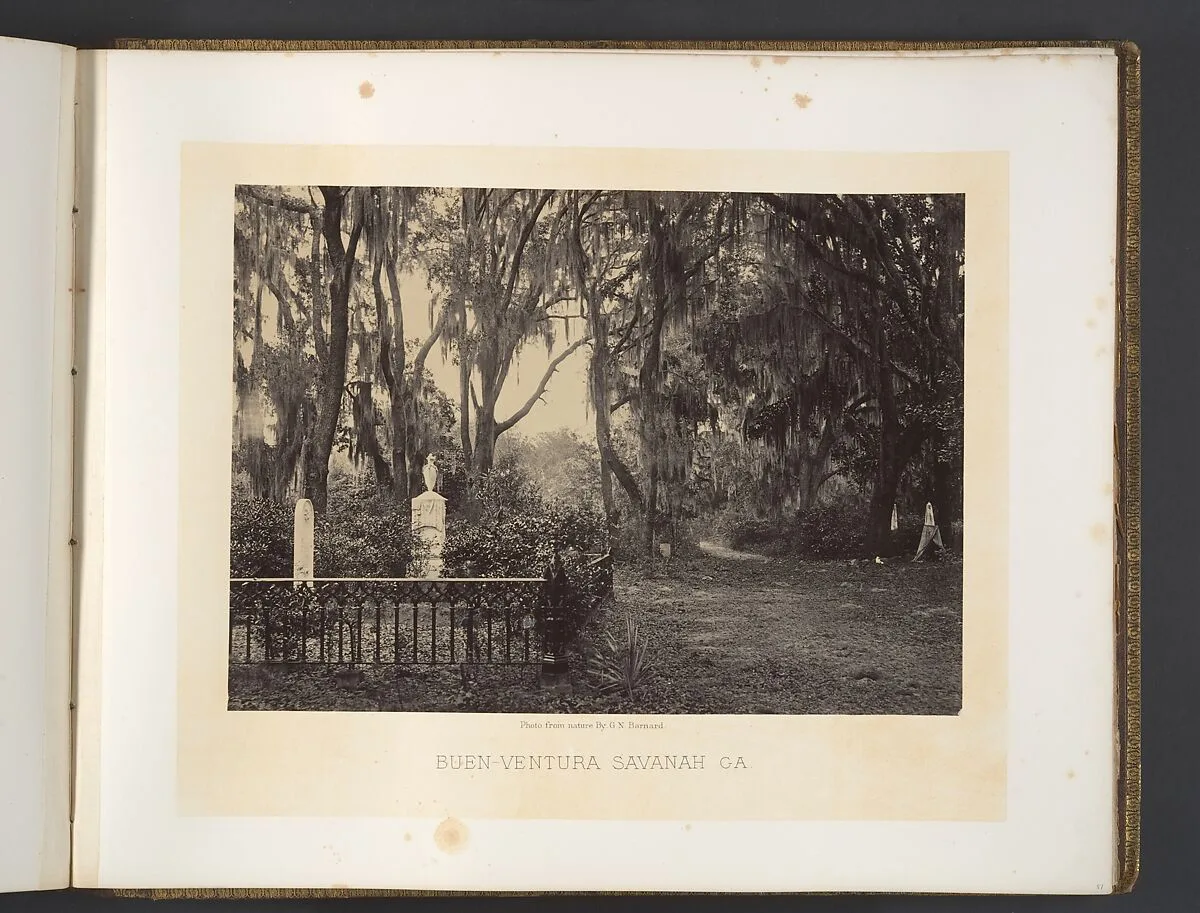Buen-Ventura, Savanah, Georgia — George N. Barnard