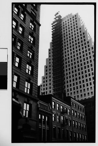[Chrysler Building Construction, from Below, New York City]