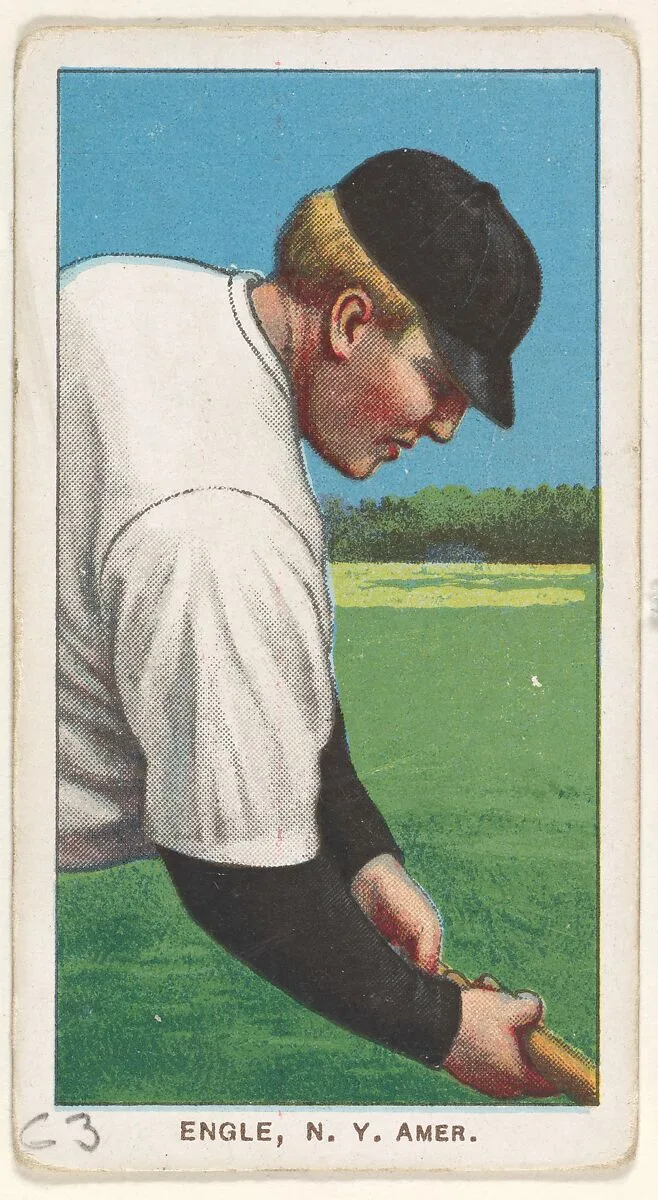 Engle, New York, American League, from the White Border series (T206) for the American Tobacco Company — American Tobacco Company