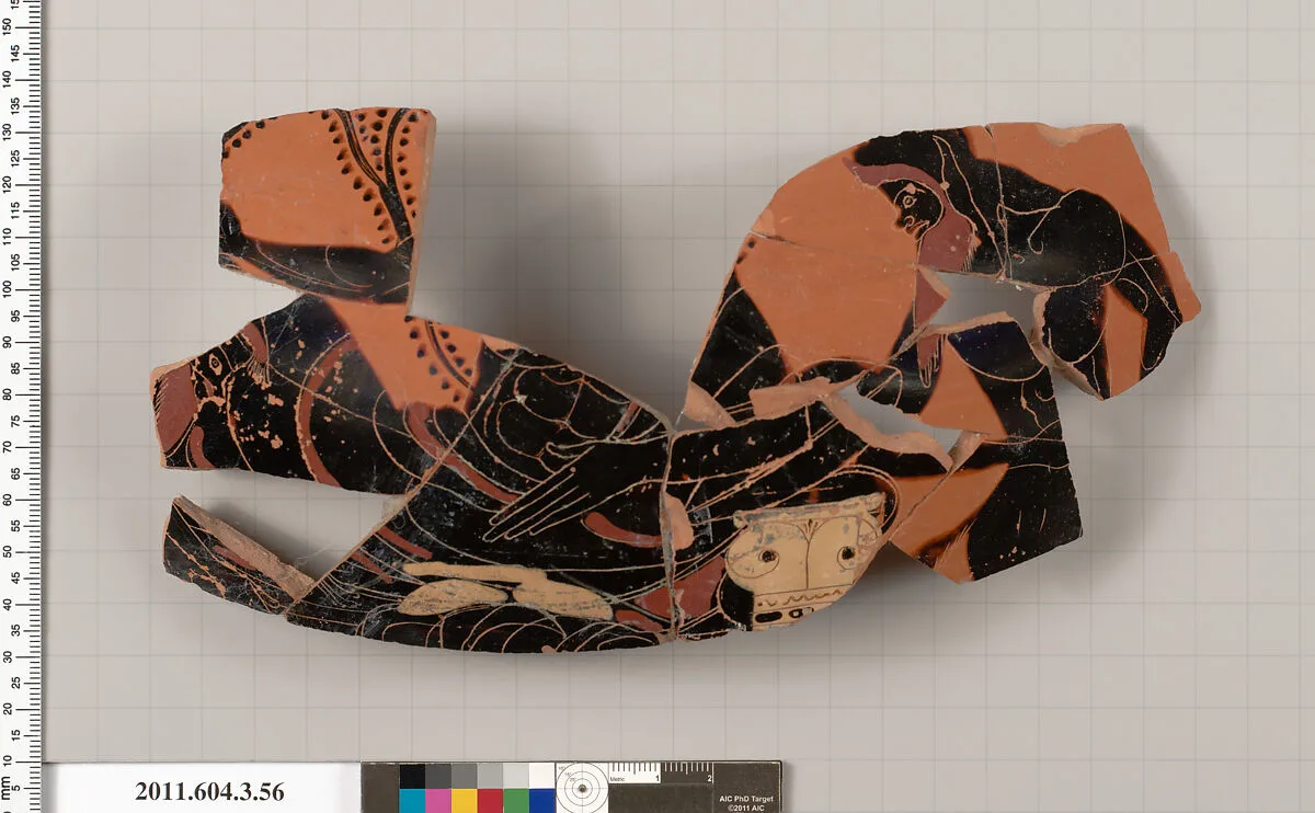 Terracotta fragment of an amphora (jar) — Unknown