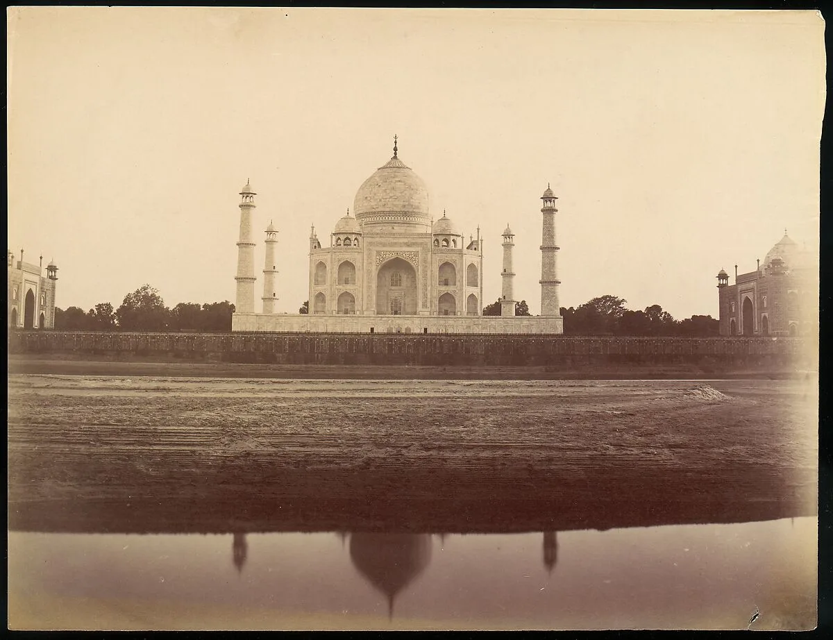 View of the Taj Mahal from the Jamuna, Agra — Unknown