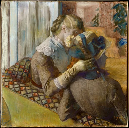 At the Milliner's