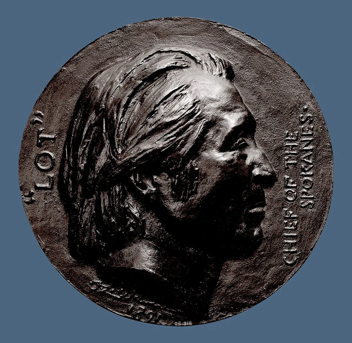 Lot, Chief of the Spokanes — Olin Levi Warner