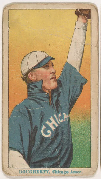 Patsy Dougherty, Chicago, from Red Cross Tobacco Baseball Series, 1912-1913 — Red Cross Tobacco