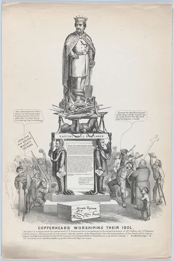 Copperheads Worshiping Their Idol
