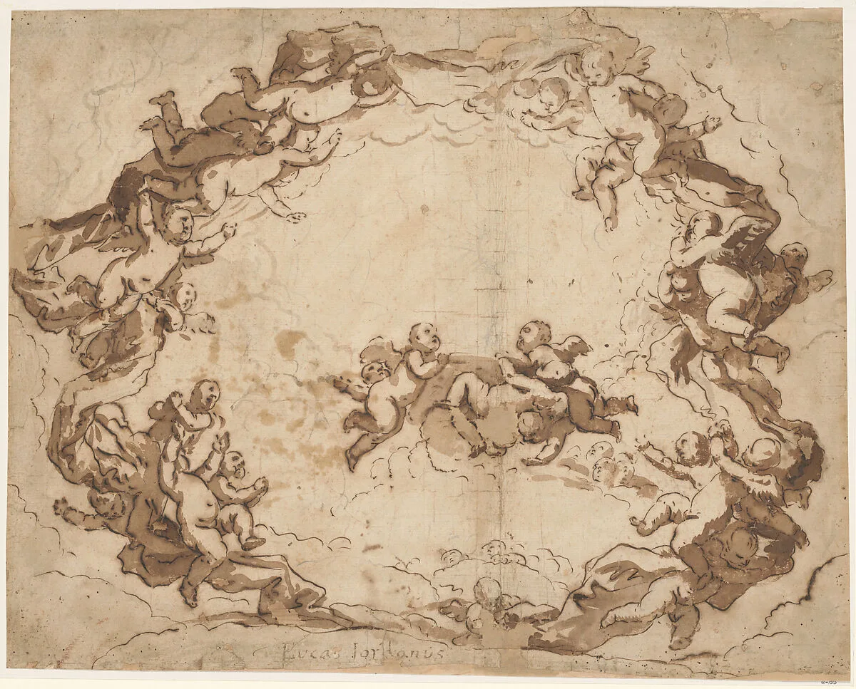 A Glory of Angels — Luca Giordano