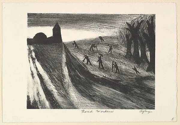 Road Workers — Abe Ajay|WPA