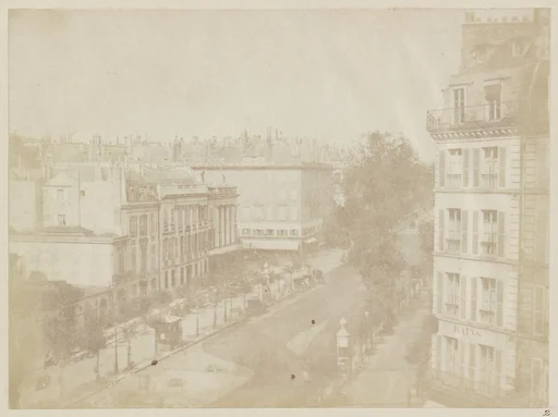 View of the Boulevards at Paris