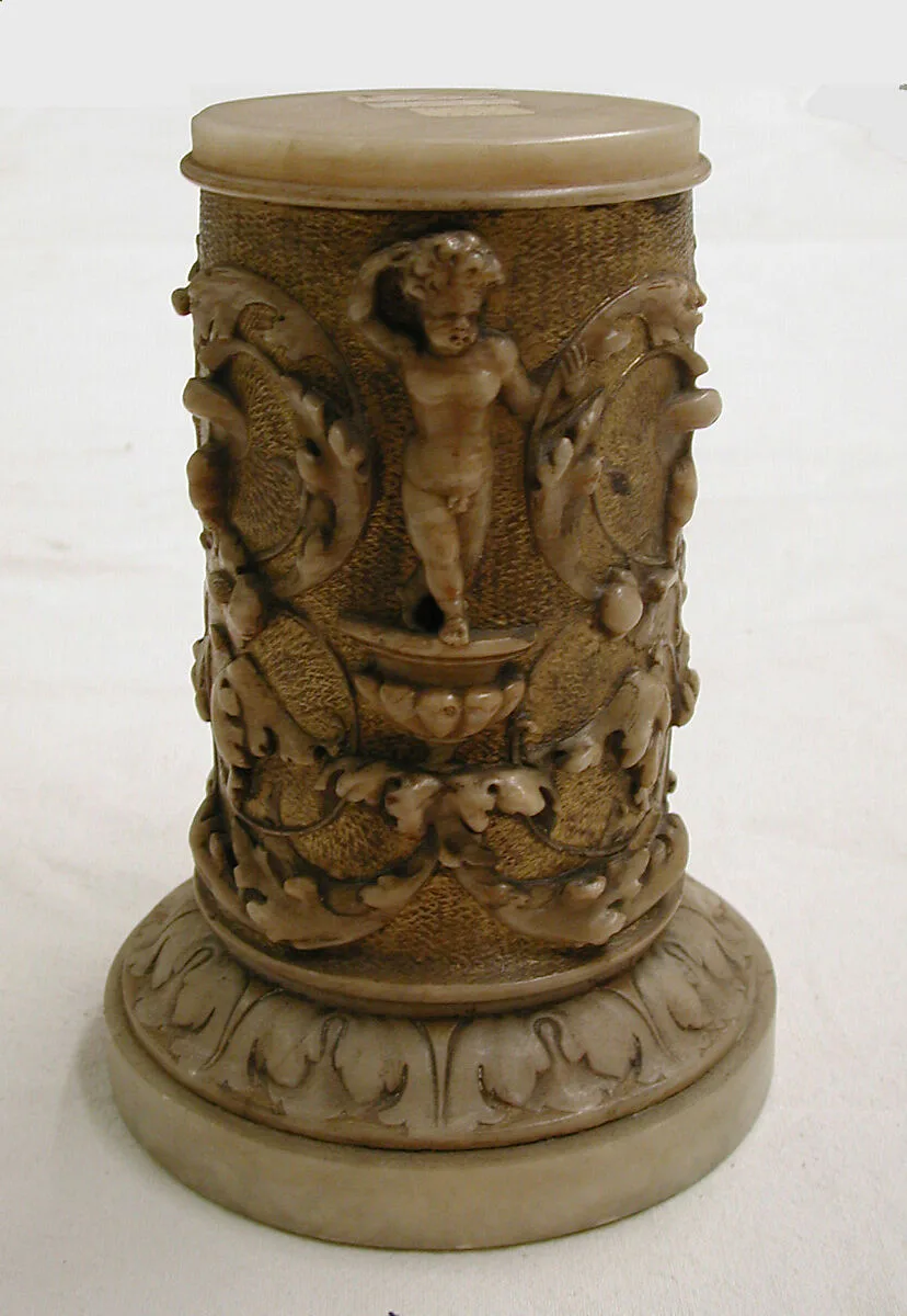 Pedestal (one of a pair) — Unknown