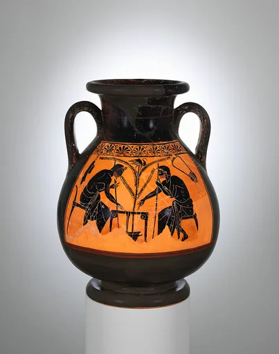Terracotta pelike (wine jar)