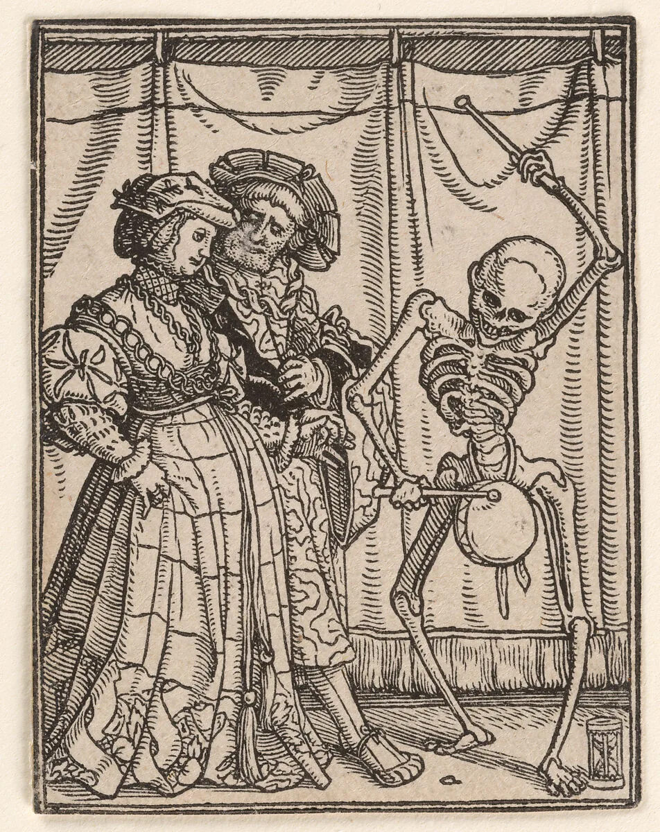 The Noblewoman, from The Dance of Death — Hans Holbein the Younger|Hans Lützelburger