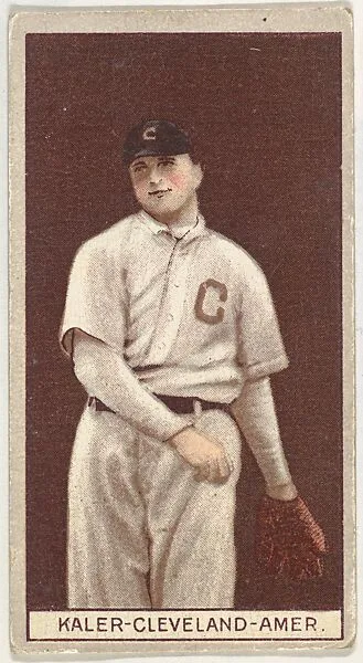 George Kaler, Cleveland, American League, from the Brown Background series (T207) for the American Tobacco Company — American Tobacco Company
