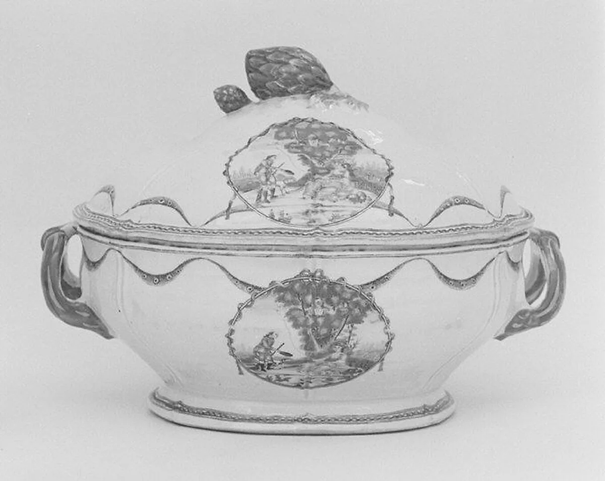 Tureen with cover (part of a service) — Unknown