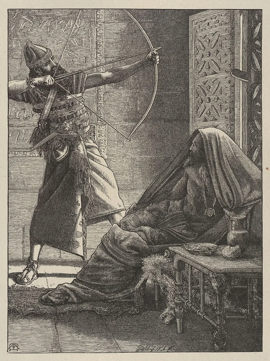 The Arrow of Deliverance, from "Dalziels' Bible Gallery" — Camden Press|Scribner and Welford|Dalziel Brothers|Arthur Murch