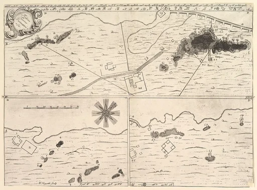 Fodina ferrea Danmorensis – A Danish Iron Mine (Aubry de La Mottraye's "Travels throughout Europe, Asia and into Part of Africa...," London, 1724, vol. II, pl. 35)