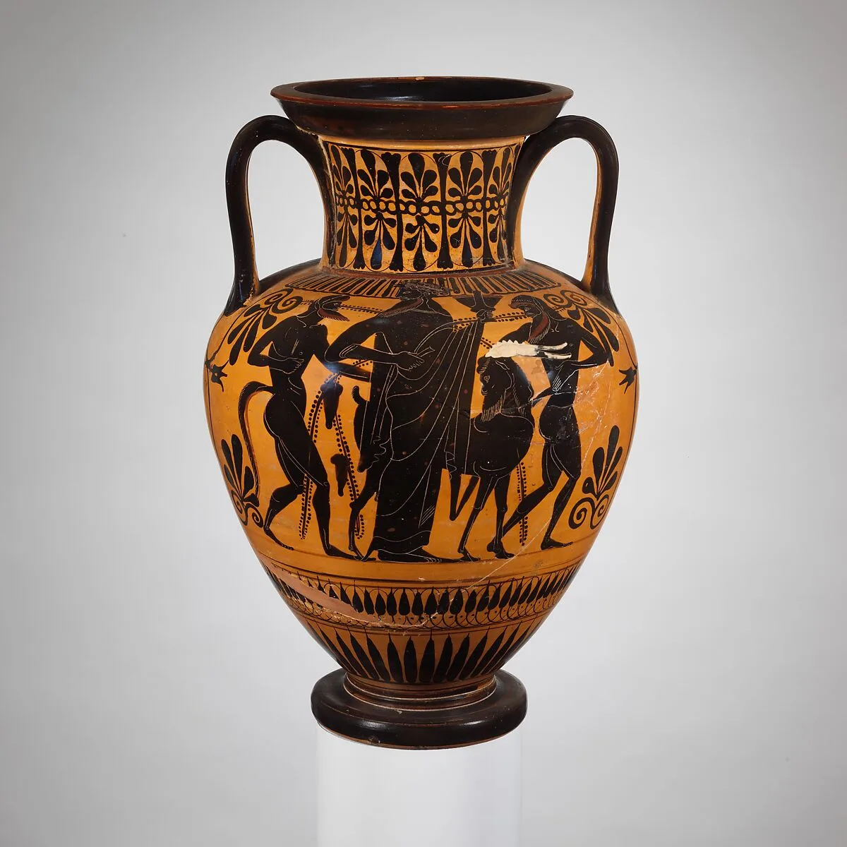 Terracotta neck-amphora (jar) — Leagros Group