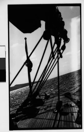 [South Seas: Sail Cables and Deck of Cressida]