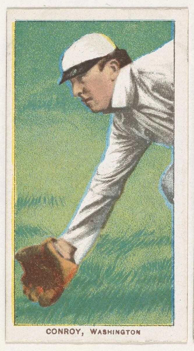 Conroy, Washington, American League, from the White Border series (T206) for the American Tobacco Company — American Tobacco Company