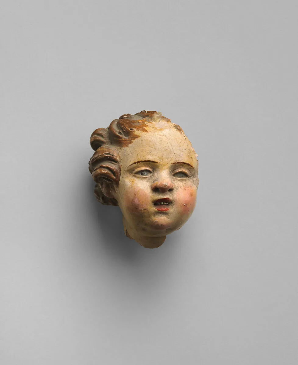 Cherub head fragment — Unknown