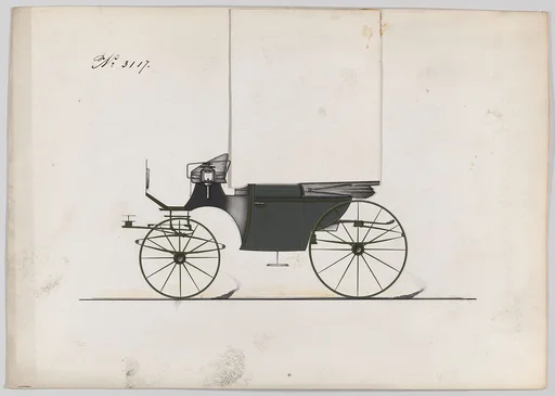 Design for Landaulet, no. 3117