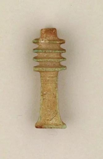 Amulet pendant, djed sign