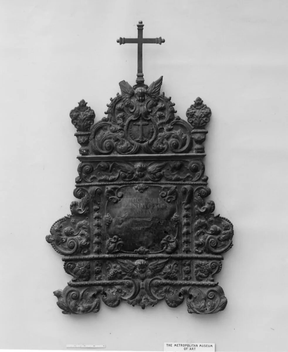 Plaque (Sacring tablet) — Unknown