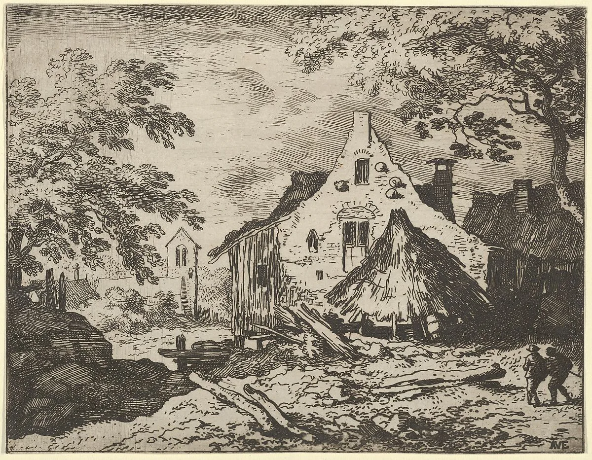 The Haybarn with Movable Roof — Allart van Everdingen