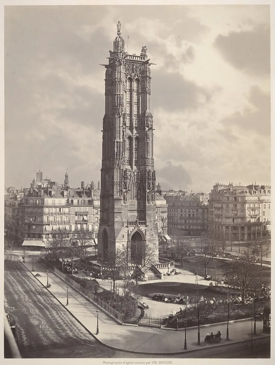 La Tour St. Jacques La Boucherie à Paris — Charles Soulier