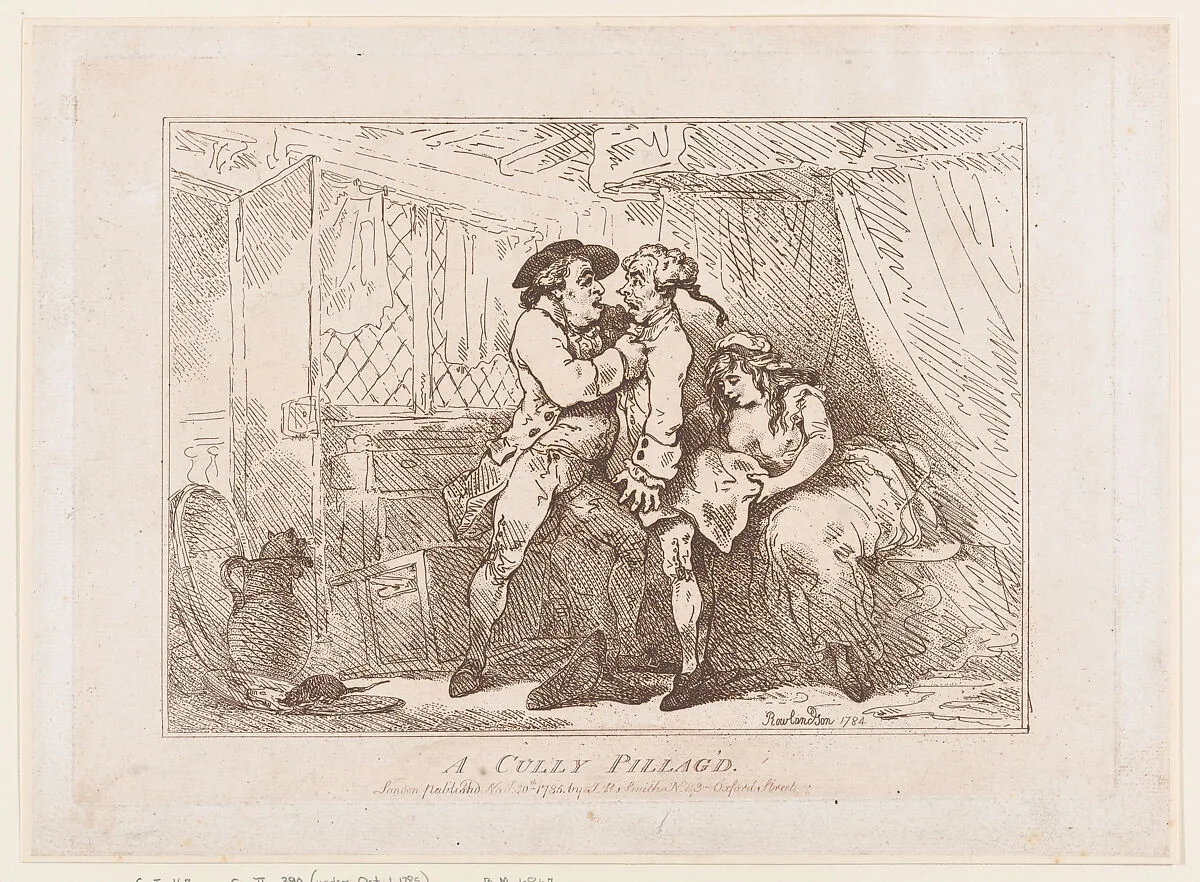 A Cully Pillag'd — Thomas Rowlandson|John Raphael Smith