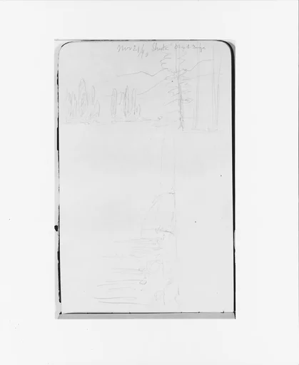 Two Landscape Sketches (from Sketchbook)