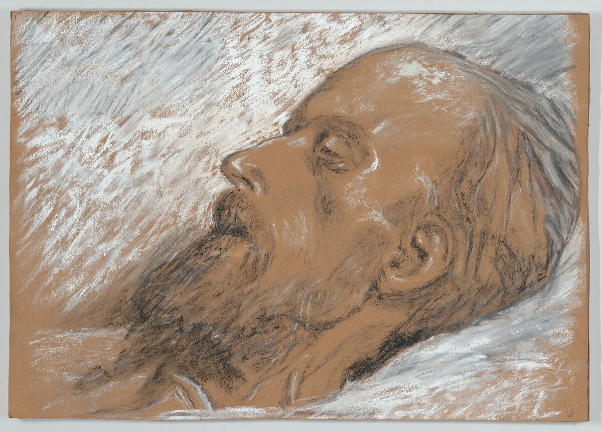 Manet on His Deathbed — Pierre-Ernest Prins|Edouard Manet