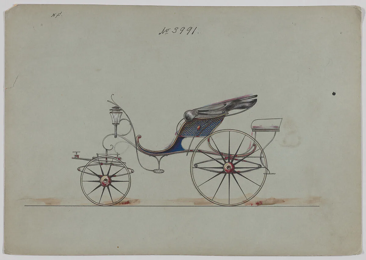 Design for Pony Phaeton, no. 3991 — Brewster & Co.|Herman Stahmer