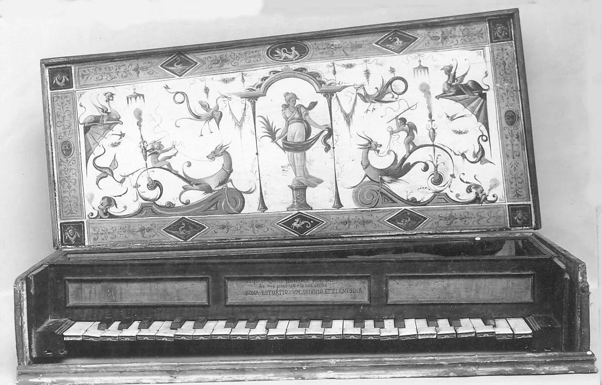 Rectangular Octave Virginal — Unknown