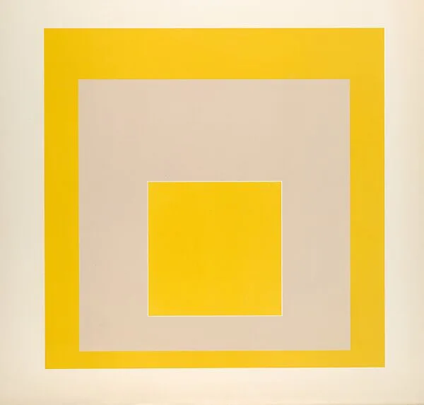 Proof for White Line Square series — Josef Albers|Gemini G.E.L.|Kenneth E. Tyler