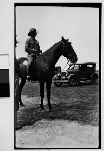 [Man in Uniform on Horse, Cuba]