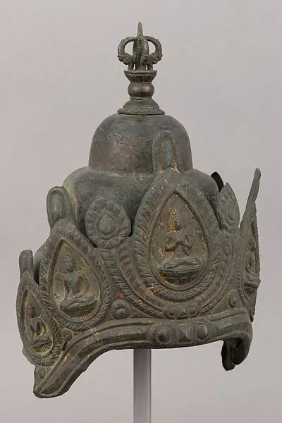 Vajracarya priest's crown — Unknown