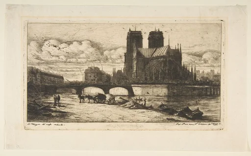 The Apse of Notre-Dame, Paris