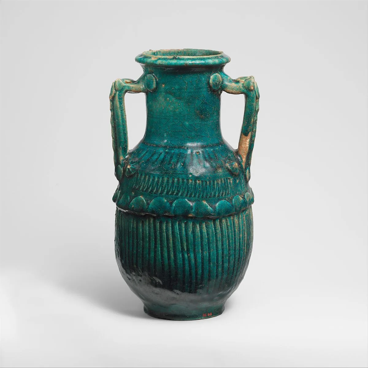 Terracotta amphora (two-handled jar) — Unknown