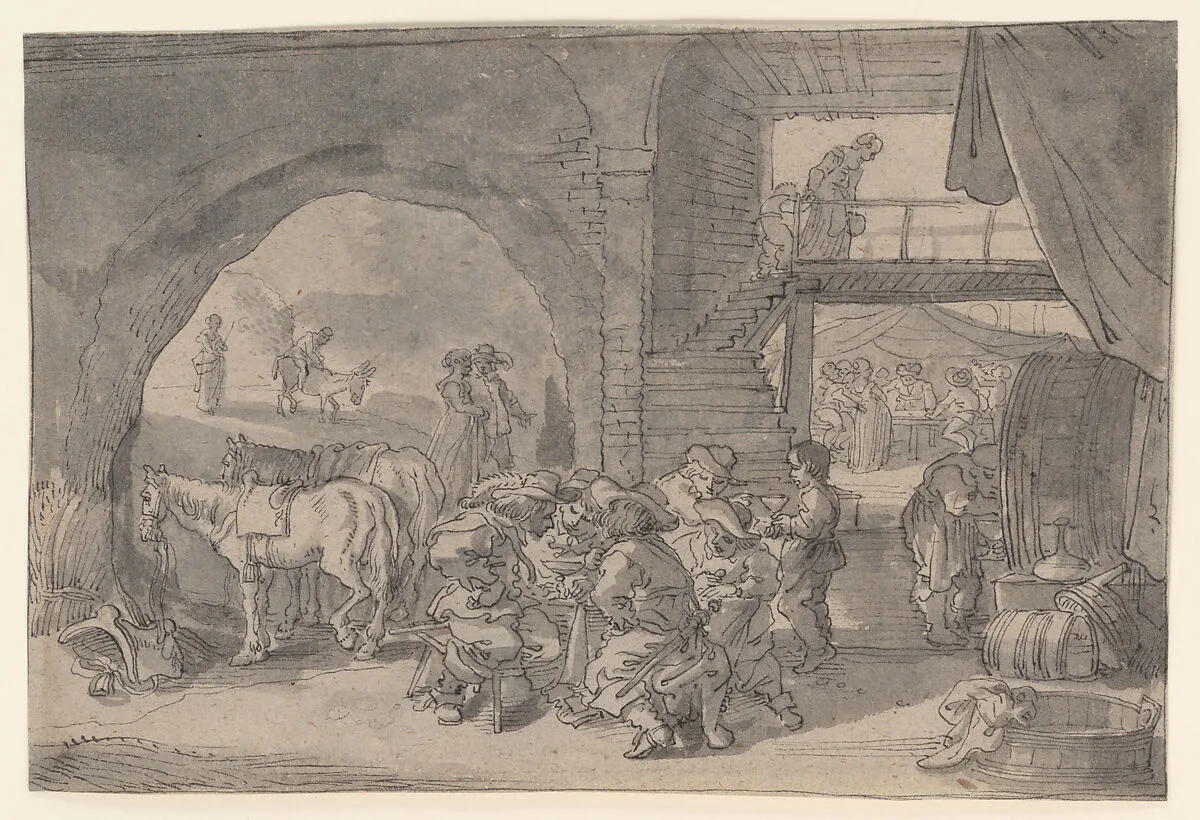Scene at a Village Inn — Claes Moeyaert|Michael Herr