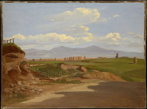 View in the Roman Campagna