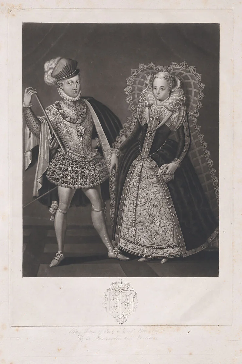 Mary, Queen of Scots and Lord Darnley — Mary, Queen of Scots|Robert Dunkarton|Renold Elstrack